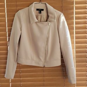 Forever 21 moto bomber jacket